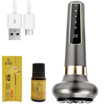 Аккумуляторный вакуумный массажер от целлюлита, 12 режимов, с USB, Белый / Антицеллюлитный массажер