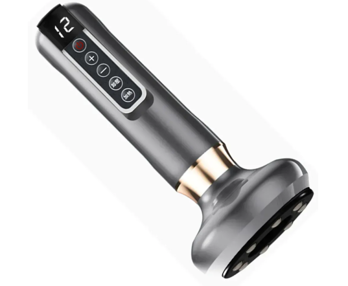Аккумуляторный вакуумный массажер от целлюлита, 12 режимов, с USB, Белый / Антицеллюлитный массажер — изображение 2