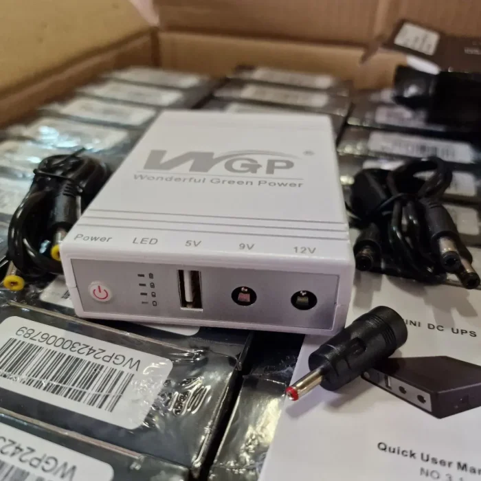 Источник бесперебойного питания для роутера UPS WGP-103 10400 mAh на 5V 9V 12V — изображение 4