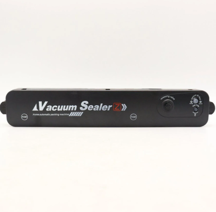 Вакуумный упаковщик еды Vacuum Sealer, Черный / Бытовой вакууматор для продуктов — изображение 4