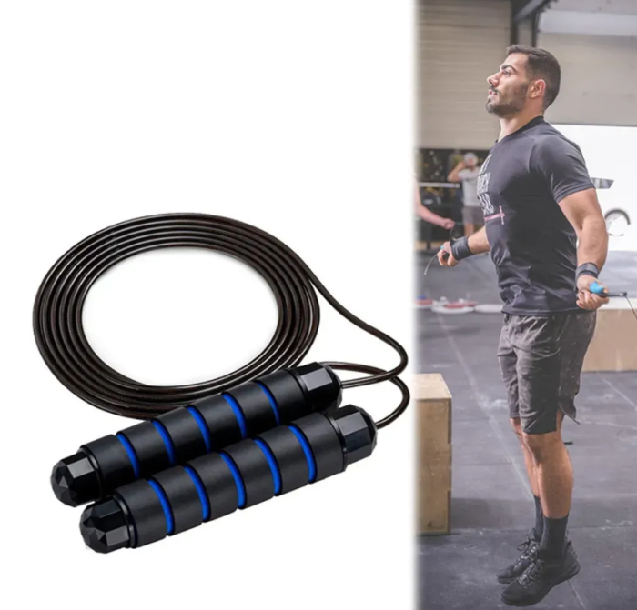 Скакалка с подшипниками 2,6м SK221506 / Скакалка для фитнеса / Скакалка для спорта — изображение 3