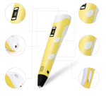 3D ручка с дисплеем и трафаретами + 200м пластика, 3DPEN-3 / Триде ручка детская / 3д ручка для рисования — изображение 4