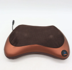 Массажная подушка (31х10х19 см) Massage Pillow 8028 / Роликовый массажер для спины и шеи с подогревом — изображение 5