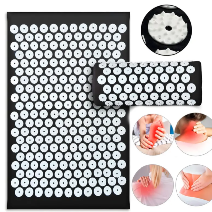 Акупунктурный коврик Acupressure Mat \ Коврик с подушкой
