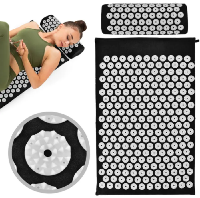 Акупунктурный коврик Acupressure Mat \ Коврик с подушкой — изображение 3