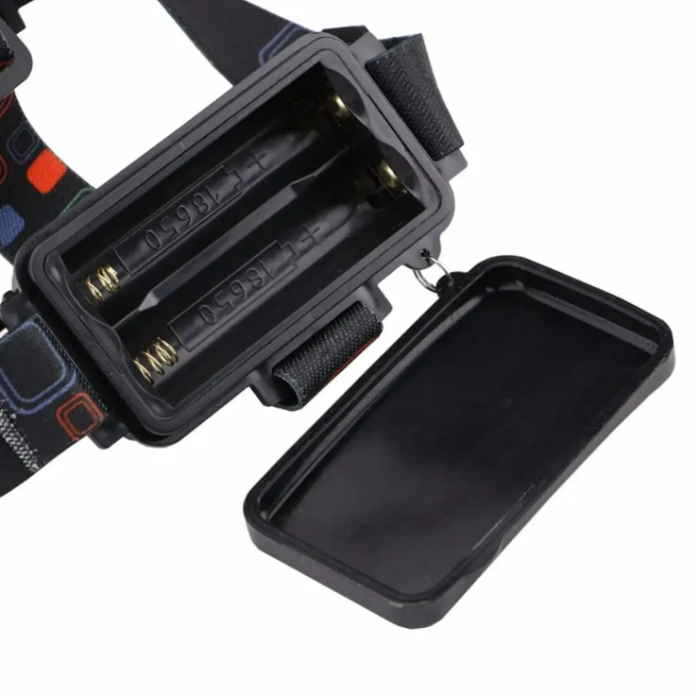 Налобный USB фонарь, 2х18650, RJ-3000 T6+2XPE / Мощный аккумуляторный фонарь на лоб — изображение 3