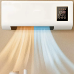 Обогреватель настенный керамический тепловентилятор с пультом 2000Вт Cold / Белый — изображение 4