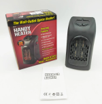 Портативный обогреватель 400Вт с терморегулятором от сети HANDY HEATER / Керамический мини тепловентилятор — изображение 2