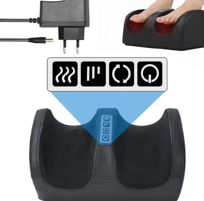 Массажер для ног с подогревом, от сети Foot Massager / Электрический массажер для ног / Массажер для стоп — изображение 1
