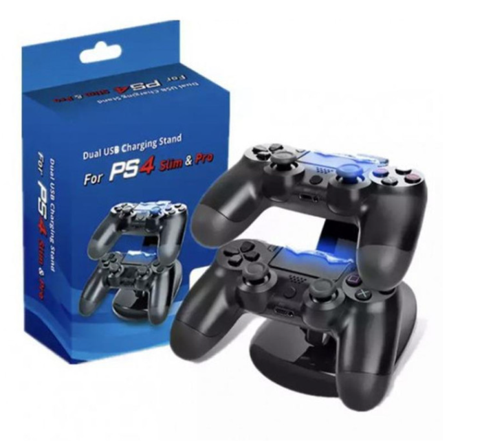 Снимок экрана 2025-10-16 124824 Зарядная док станция для джойстиков ps4 Slim Pro \ Двойная подставка-зарядное устройство — изображение 1