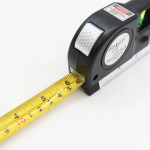 Лазерный уровень со встроенной рулеткой, LASER LEVEL PRO3 / Нивелир жидкостный для строительных работ — изображение 6