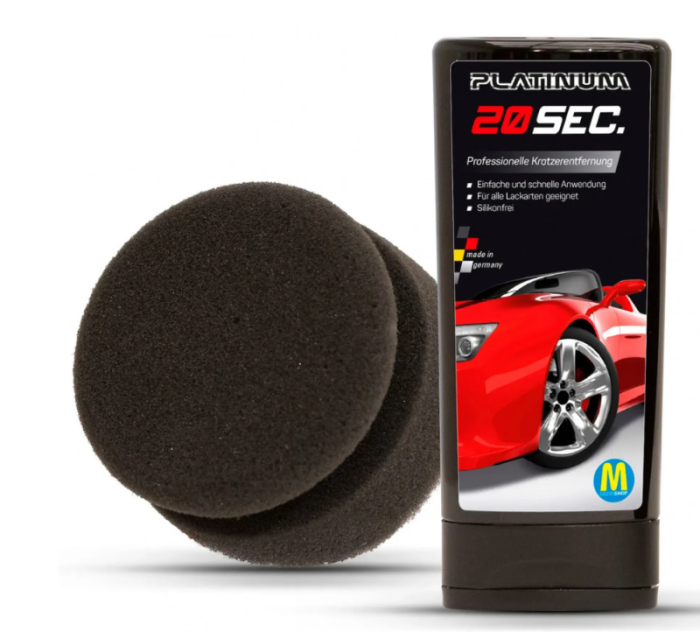 Паста для удаления царапин с автомобиля Platinum 20 sec / Средство для полировки машины — изображение 2