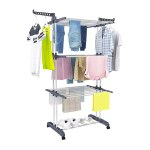 Многоярусная сушилка для белья до 50 кг (172х73х64 см) Garment Rack / Складная напольная сушилка для вещей / Вертикальная сушилка — изображение 2