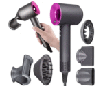 Фен-стайлер для волос 5 насадок 1600Вт Super Hair Dryer Fan — изображение 3