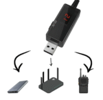 Кабель USB–DC для роутера 9V/12V с переключателем, DC 5.5×2.1 мм, 0.8 м — изображение 4