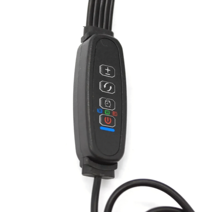 Фитолампа для растений на 3 ветки, 30 Вт, от USB, L3 / Ультрафиолетовая лампа с таймером / Фитосветильник на прищепке — изображение 6