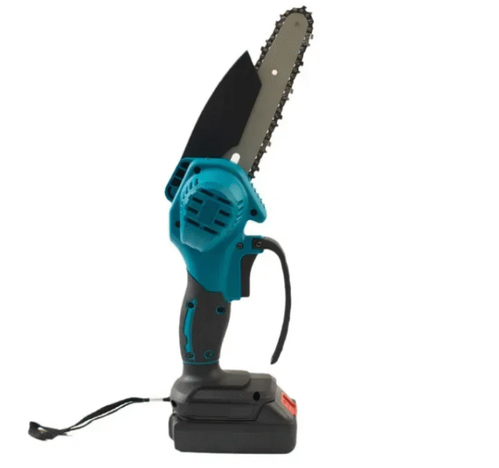 Аккумуляторная цепная мини-пила 48V для обрезки деревьев, 2 АКБ в кейсе — изображение 2