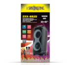 Акустическая система ZXX-8820 60 Вт (2х8"), Bluetooth, аккумулятор 7000 мАч, 2 микрофона — изображение 3