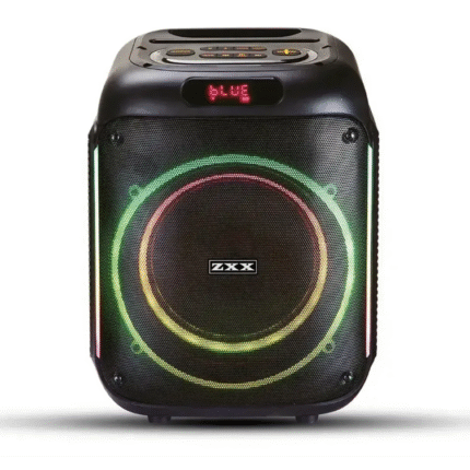 Портативная колонка ZXX-5502 (8"), Bluetooth, TWS, беспроводной микрофон, аккумулятор 2400 мАч