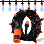 Садовый туманообразователь 10 м Patio Mist Mistcooling Kit BD-182 \ Автоматическая система капельного полива — изображение 4
