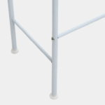 Полка стеллаж для хранения над стиральной машиной, LAUNDRY RACK TW-106, Белый / Напольная стойка органайзер для ванной комнаты — изображение 4