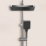 Душевая система Modern Shower с термостатом, дисплеем и 4 вариантами подачи воды \ Душевая система с тропическим душем, цифровым дисплеем — изображение 8